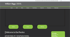 Desktop Screenshot of drwilliambiggs.com